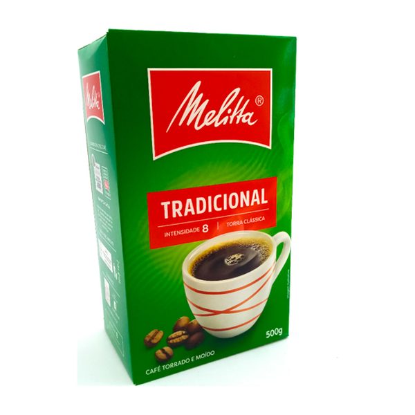 Café Torrado E Moído Tradicional Melitta Caixa 500g