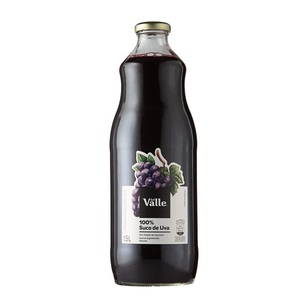 Suco Uva Del Valle Garrafa 1,5l