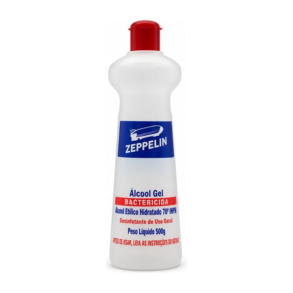 Álcool Gel Bactericida Zeppelin 70°