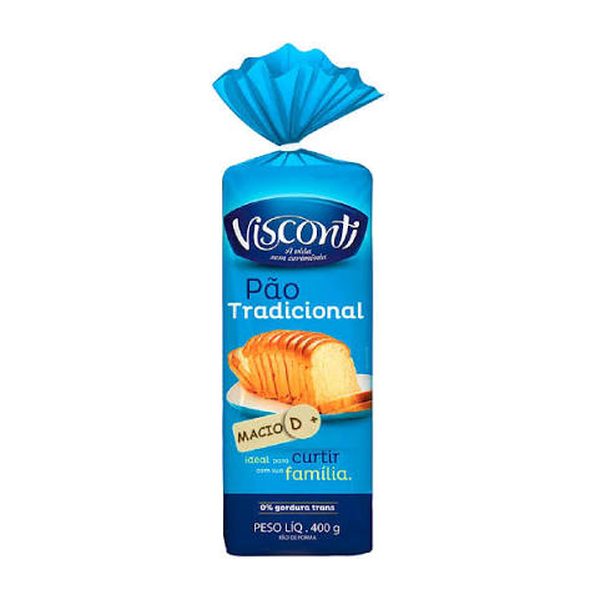 Pão de forma tradicional