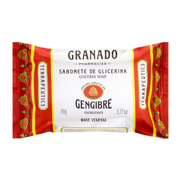 Sabonete de Glicerina Extrato de Gengibre