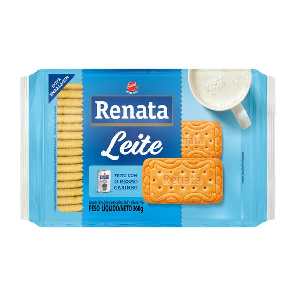 Biscoito doce sabor leite