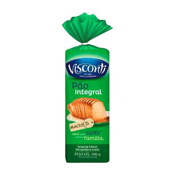 Pão de forma integral (36% Cereais integrais)
