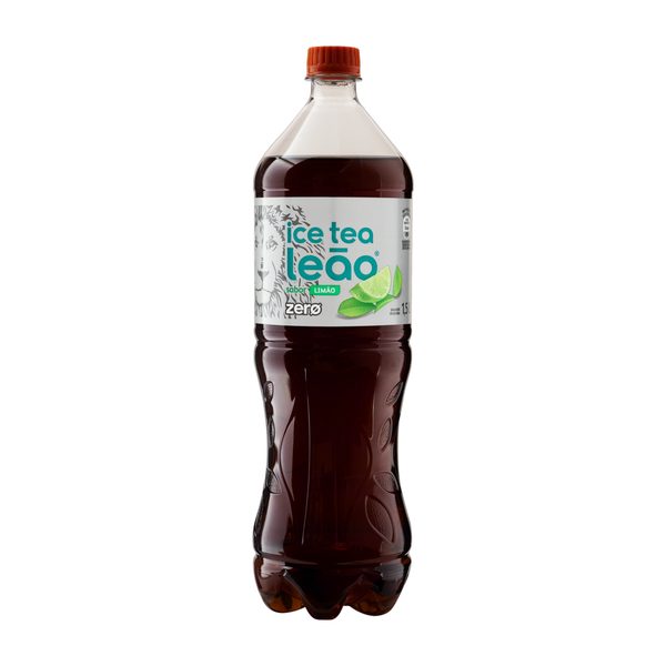 Chá Preto Ice Tea Limão Leão Zero Garrafa 1,5l