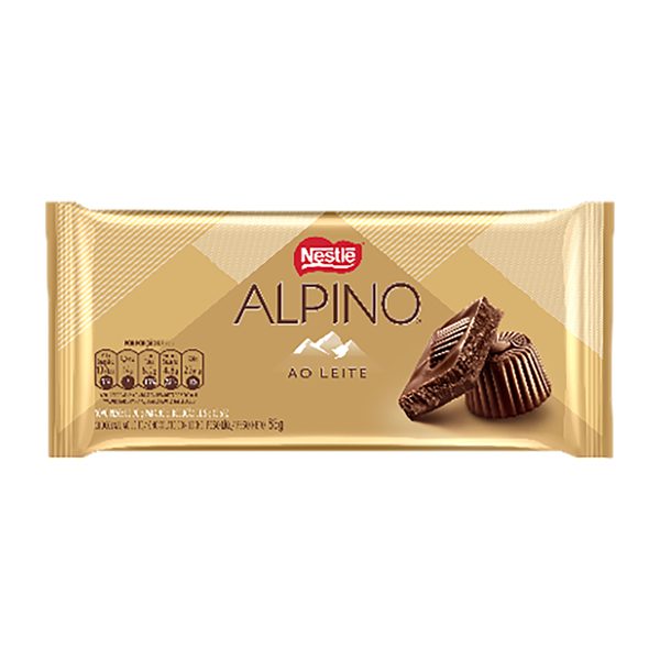 Chocolate ao leite Alpino