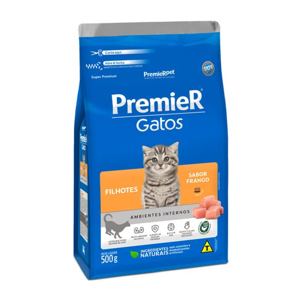 Premier Gato Ambiente Interno Frango
