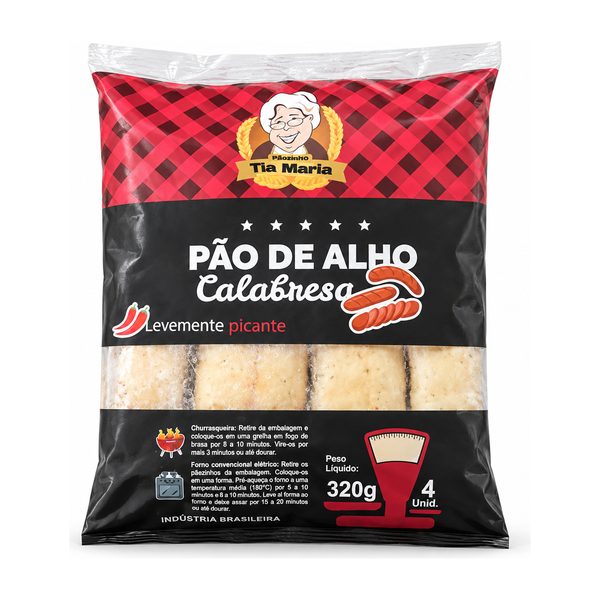 Pão de Alho Calabresa