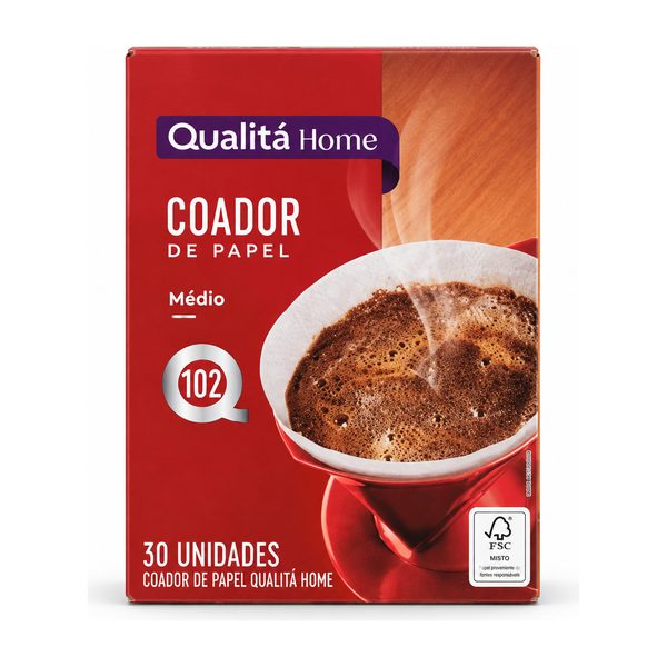 Coador de Papel Médio 102 Qualitá